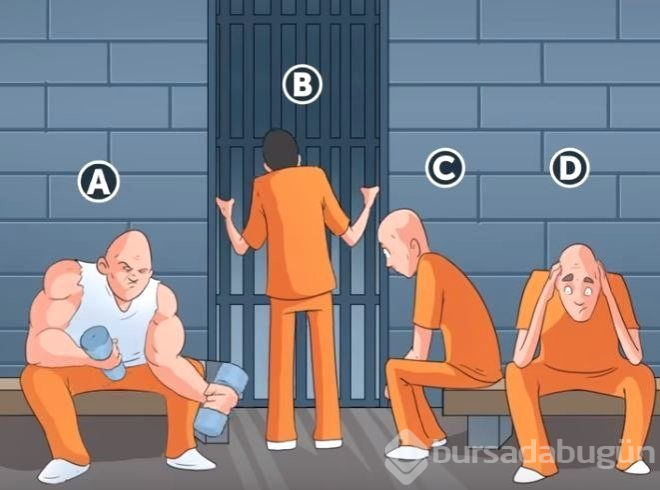 Kimse doğru cevabı bilemiyor: bu mahkumlardan hangisi yeni?