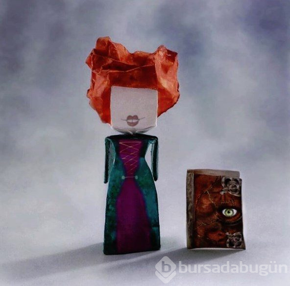 Kağıt katlama (origami) sanatıyla popüler kültür karakterleri