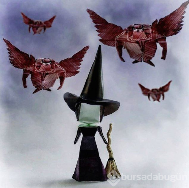 Kağıt katlama (origami) sanatıyla popüler kültür karakterleri