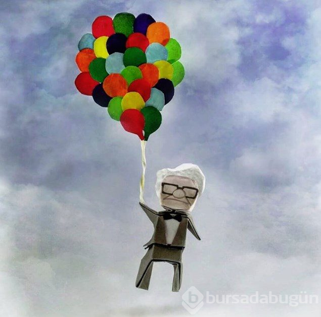 Kağıt katlama (origami) sanatıyla popüler kültür karakterleri