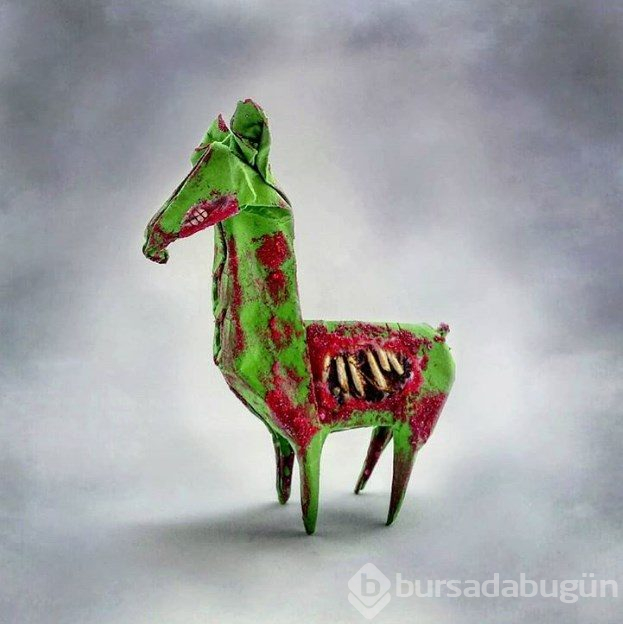 Kağıt katlama (origami) sanatıyla popüler kültür karakterleri