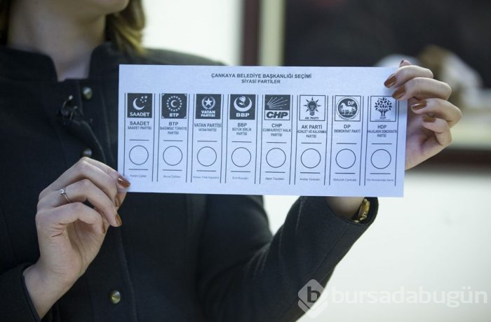 İşte yerel seçimde kullanılacak oy pusulaları