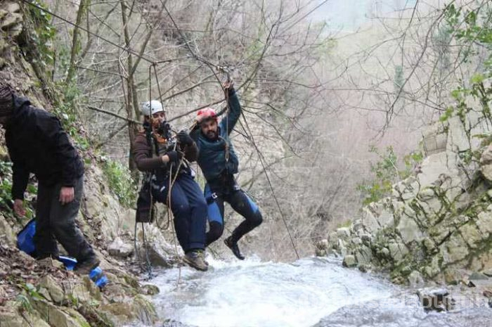 Tesadüfen bulunan Harmankaya Şelalesi'ne 600 metrelik zipline hattı yapılacak
