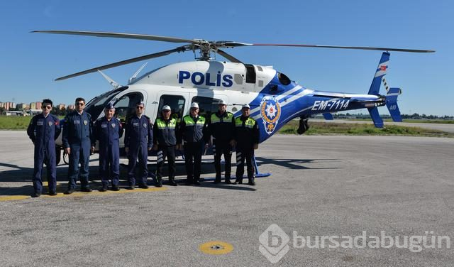Emniyet kemeri takmadı, helikopterli uygulamaya takıldı
