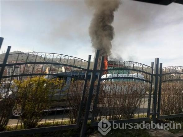 Trabzon'da üniversite kampüsünde yangın