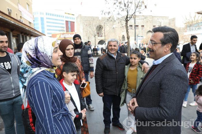 "Devletimiz tarihi Sur ilçemizin kalkınmasını önemsiyor"
