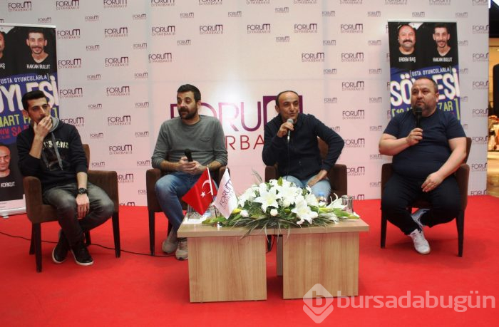 4 usta oyuncu Diyarbakır'da sevenleriyle buluştu
