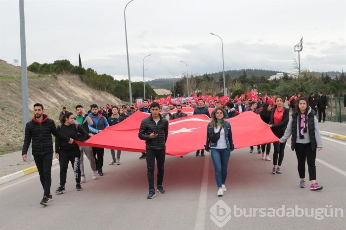 Balıkesir Üniversitesi Çanakkale Şehitlerini unutmadı
