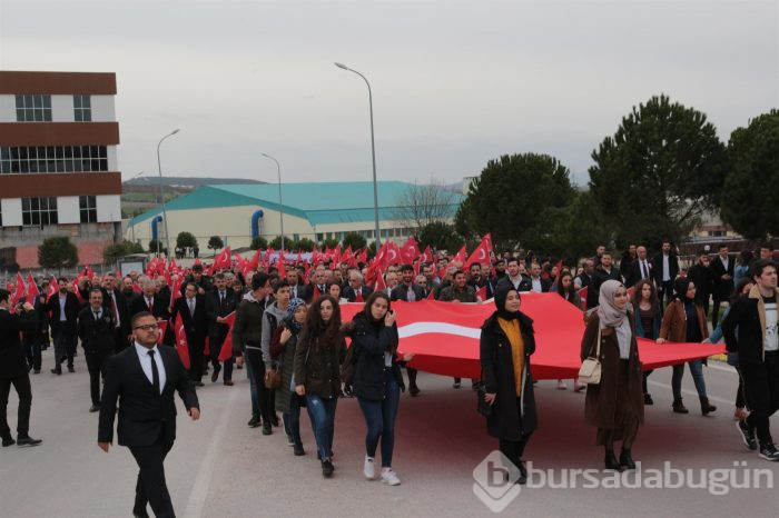 Balıkesir Üniversitesi Çanakkale Şehitlerini unutmadı
