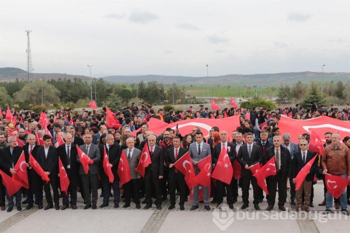 Balıkesir Üniversitesi Çanakkale Şehitlerini unutmadı
