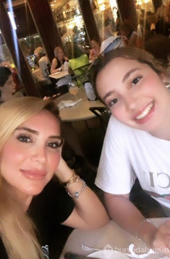 Işıl Reçber ile kızı Tuana'nın yanına uçtu
