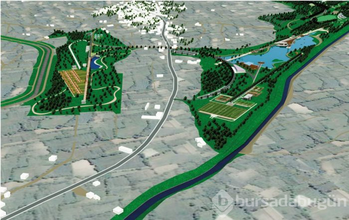 Bursa'ya 1,5 milyon metrekarelik 8 yeni dev park inşa ediliyor
