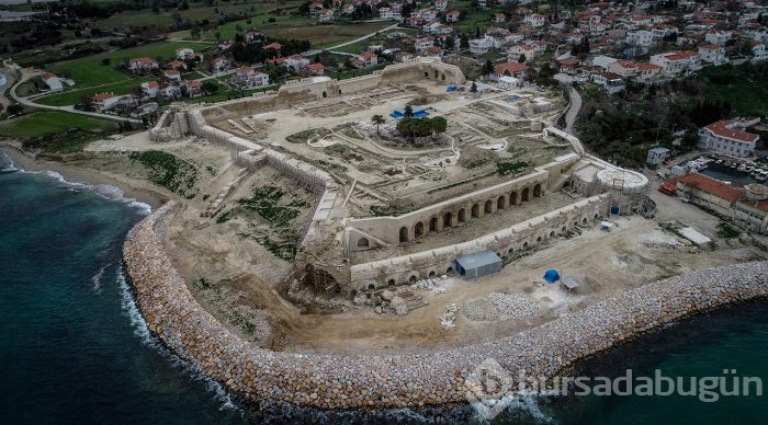 Boğazı savunan 360 yıllık kalede sona gelindi
