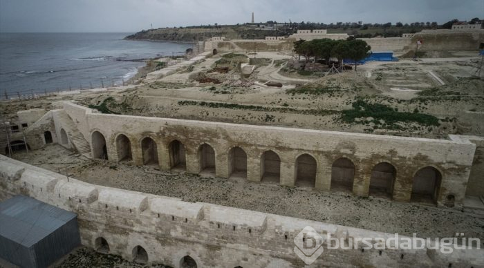 Boğazı savunan 360 yıllık kalede sona gelindi
