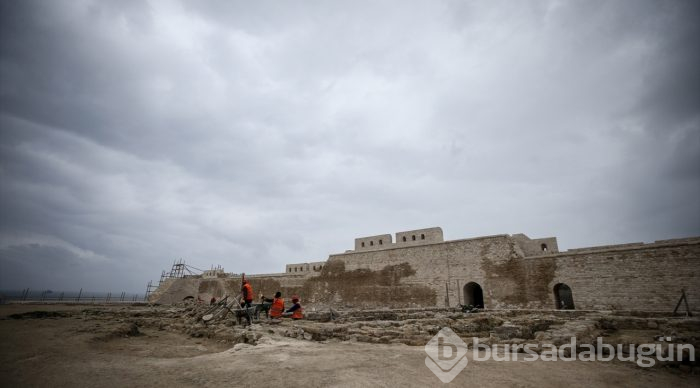 Boğazı savunan 360 yıllık kalede sona gelindi
