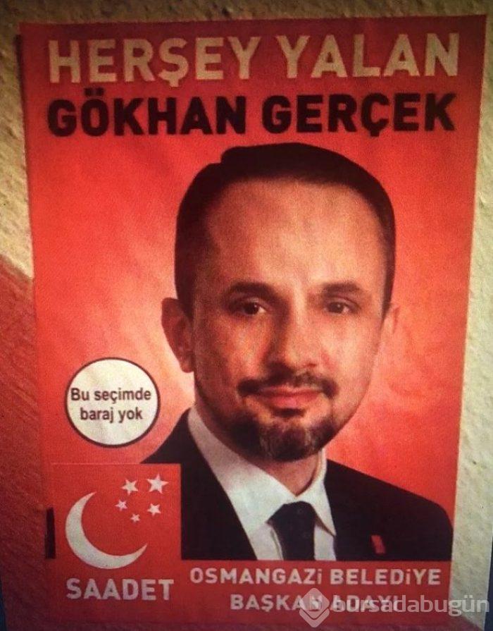 Muhtar adayı sloganıyla güldürdü: bana verene ben de veririm!