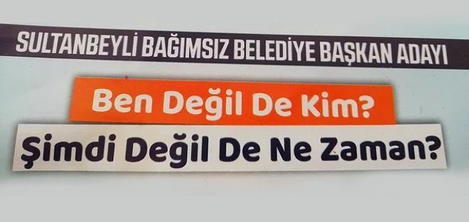 Muhtar adayı sloganıyla güldürdü: bana verene ben de veririm!
