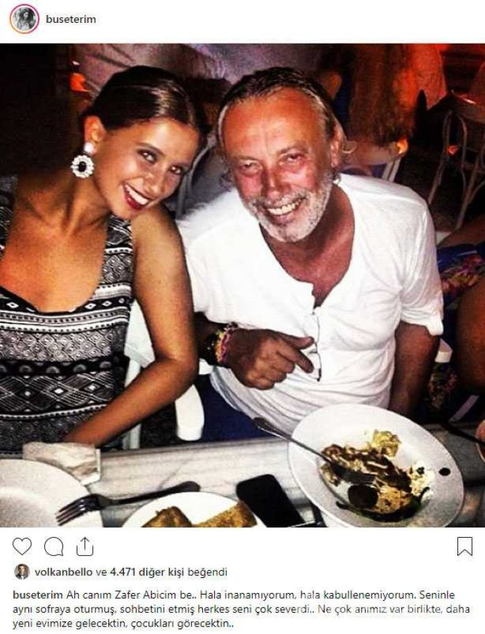 İşte ünlü isimlerin Zafer Çika'nın hayatını kaybetmesinin ardından yaptığı paylaşımlar
