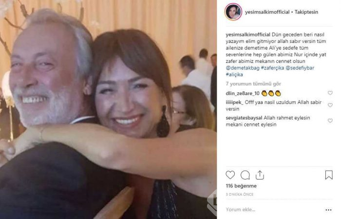 İşte ünlü isimlerin Zafer Çika'nın hayatını kaybetmesinin ardından yaptığı paylaşımlar
