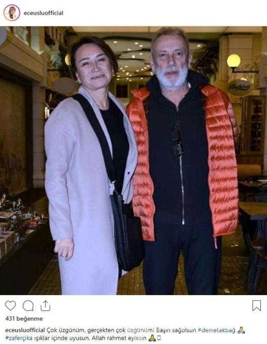 İşte ünlü isimlerin Zafer Çika'nın hayatını kaybetmesinin ardından yaptığı paylaşımlar

