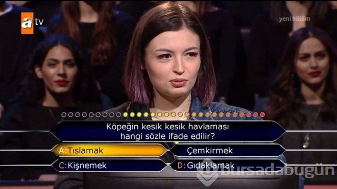 Kim milyoner olmak ister'e katılan youtuber meryem can, 2. soruda elendi!