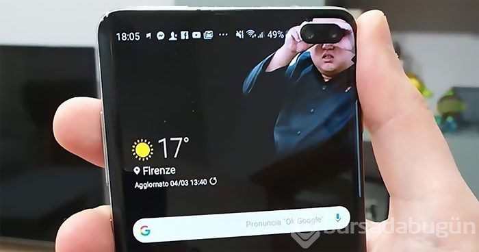 Samsung'un ön kamerasına ilginç çözümler