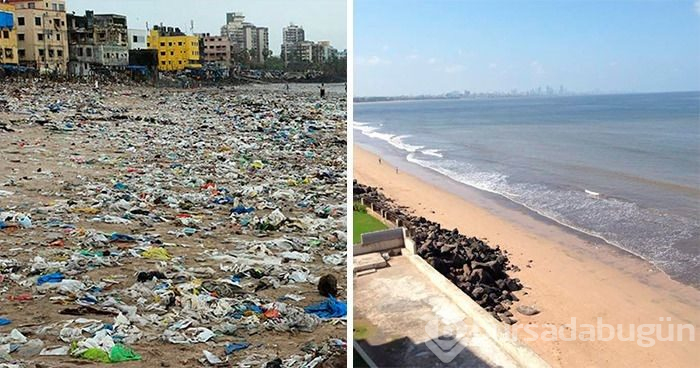 Çöp toplama meydan okumasına (#Trashtag Challange) ait en iyi örnekler