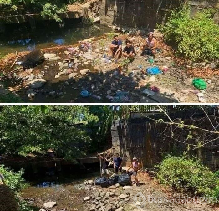Çöp toplama meydan okumasına (#Trashtag Challange) ait en iyi örnekler