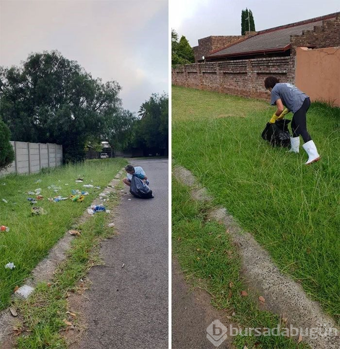 Çöp toplama meydan okumasına (#Trashtag Challange) ait en iyi örnekler