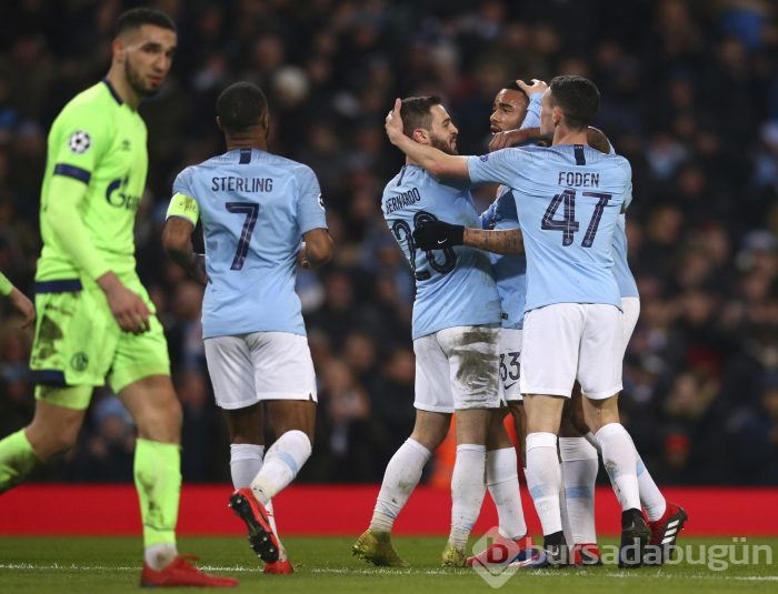 Manchester City Şampiyonlar Ligi gecesine damgasını vurdu
