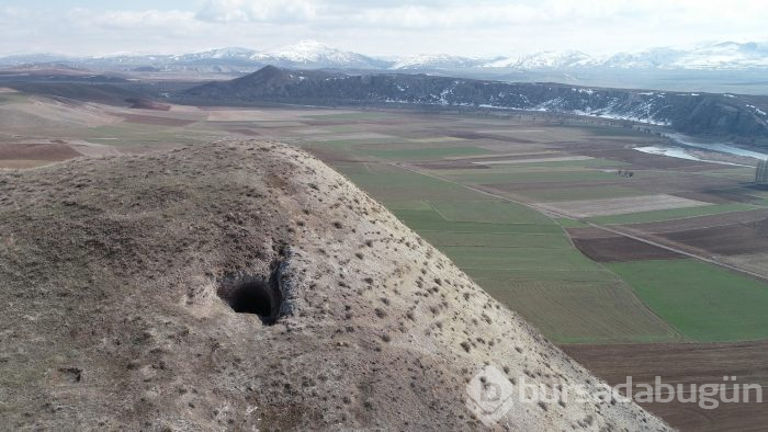 Sivas'taki kaçak kazı böyle görüntülendi
