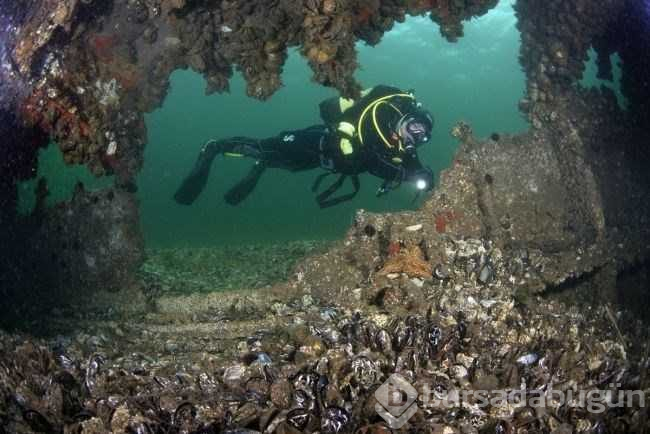 Çanakkale Boğazı'nın batık gemileri dalış turizmine kazandırılıyor
