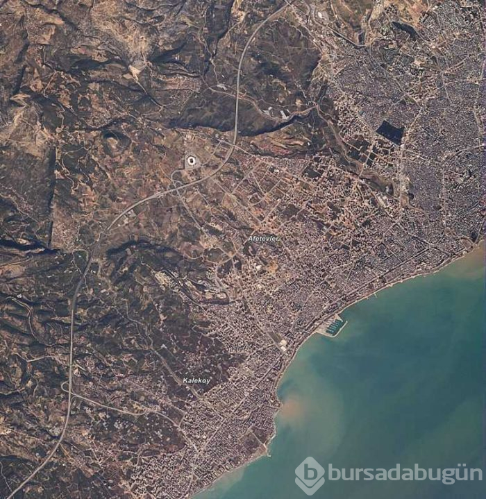 RASAT uydumuzdan müthiş Mersin fotoğrafı
