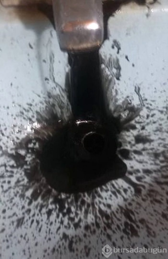 Musluktan su yerine petrol gelmeye başladı!
