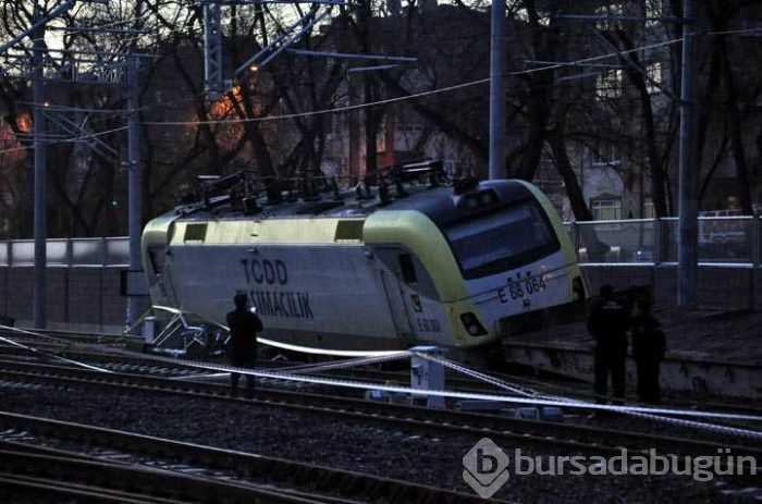 Ankara'da akaryakıt yüklü tren raydan çıktı
