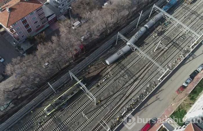 Ankara'da akaryakıt yüklü tren raydan çıktı
