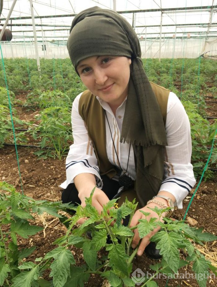 Pancar makinesine kaptırdığı saçları kopan Binnaz, aylar sonra traktör kullandı

