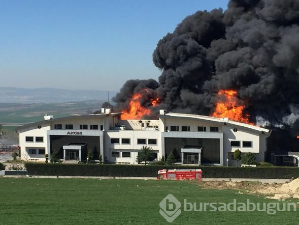 İstanbul Hadımköy'deki fabrika yangını
