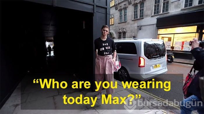 Londra Moda Haftası'nda böyle 'trol'ledi