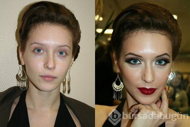 Rus kadınların makyajsız halleri
