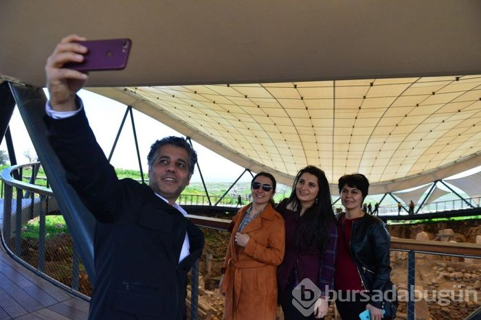 Göbeklitepe'ye ziyaretçi akını...
