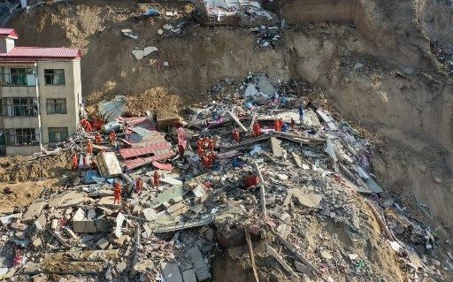 Çin'de toprak kayması: 10 ölü
