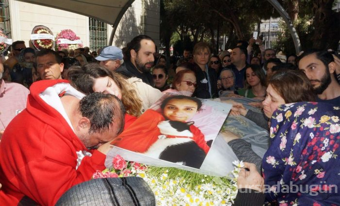 Öykü'nün donörü Nazlı'ya hüzünlü veda