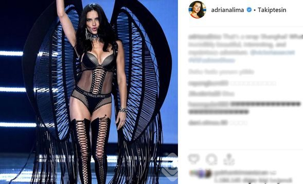 Adriana Lima, Şems-i Tebrizi'nin sözlerini paylaştı
