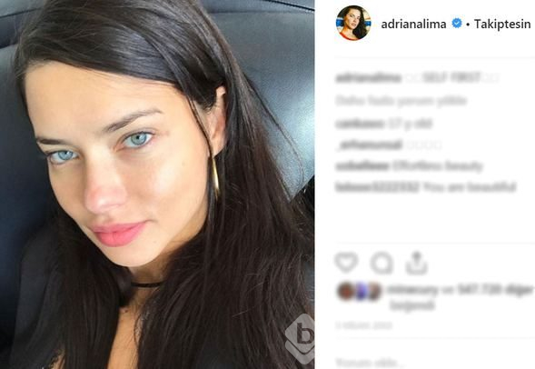 Adriana Lima, Şems-i Tebrizi'nin sözlerini paylaştı
