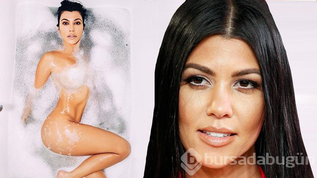 Kourtney Kardashian'dan olay poz
