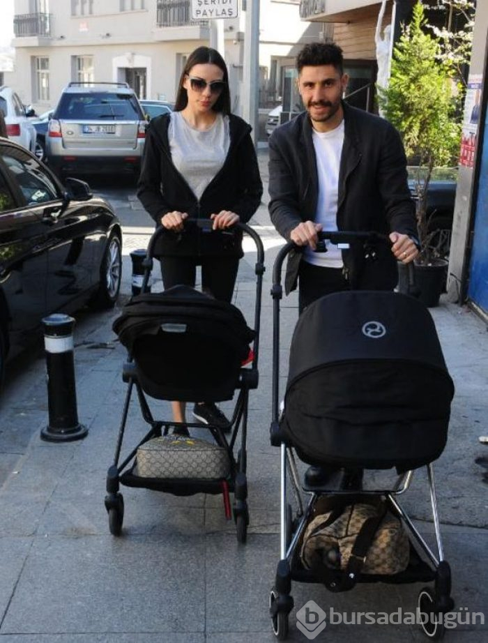 Özer Hurmacı, eşi Mihriban ve çocukları ile bahar havası aldı
