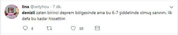 Denizli, Antalya ve İzmir'deki deprem panik yarattı
