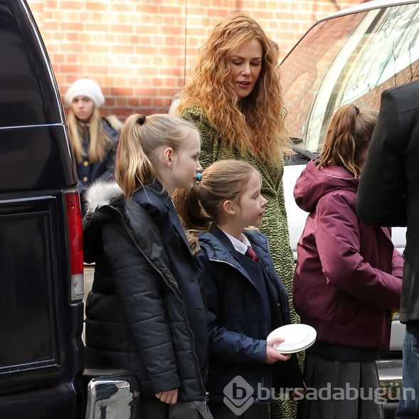 Nicole Kidman'ın kızları figüran oldu
