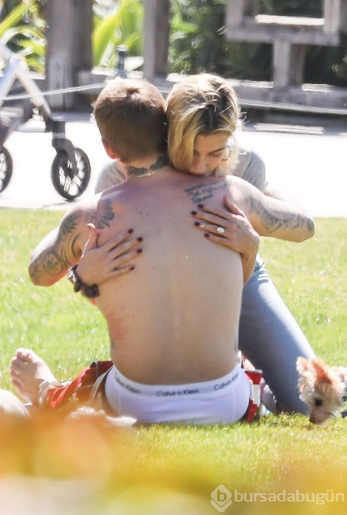 Depresyondaki Justin Beiber'a eşi Hailey Baldwin'den teselli